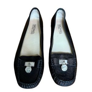 Michael Kors Black Penny Loafers Size 7M